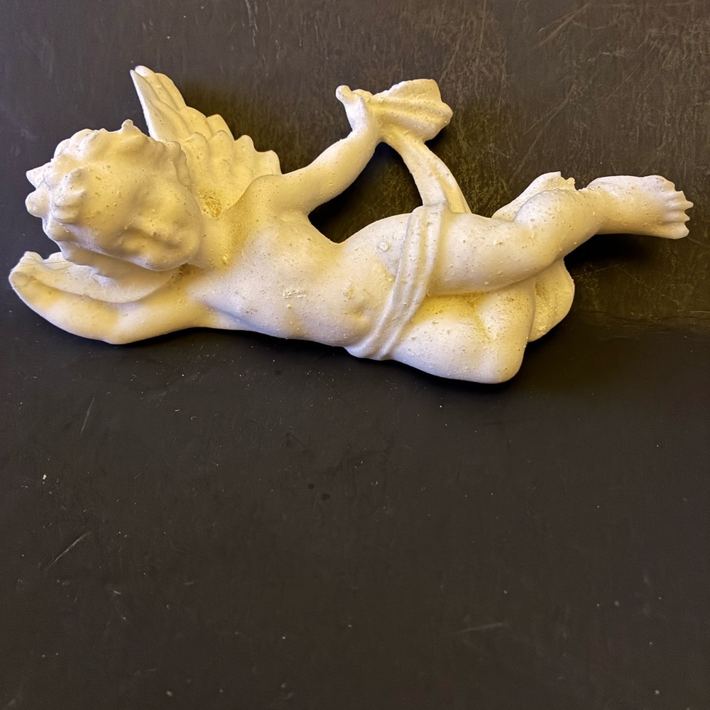 Elegant Cream Angel Hanging Sculpture